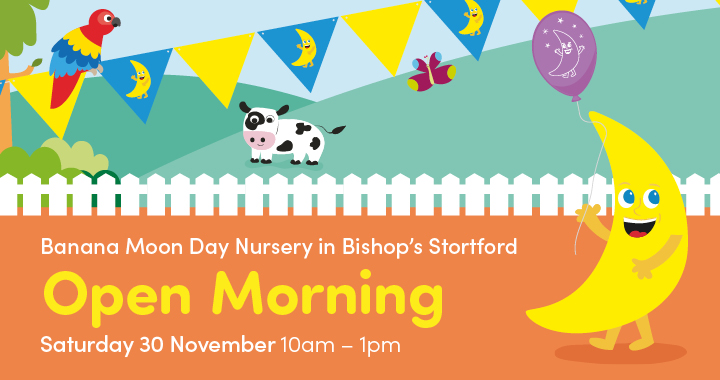 Come along to Banana Moon Bishop’s Stortford Open Morning